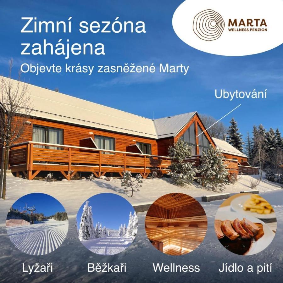 Wellness Penzion Marta Hotel Kuklik Bagian luar foto